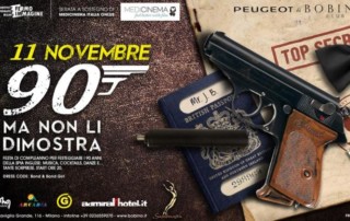 Medicinema allo Zerozerosette Fest per festeggiare 90 anni James Bond