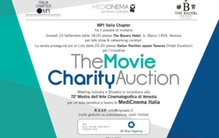 Medicinema Italia Venezia per il Movie Charity Auction