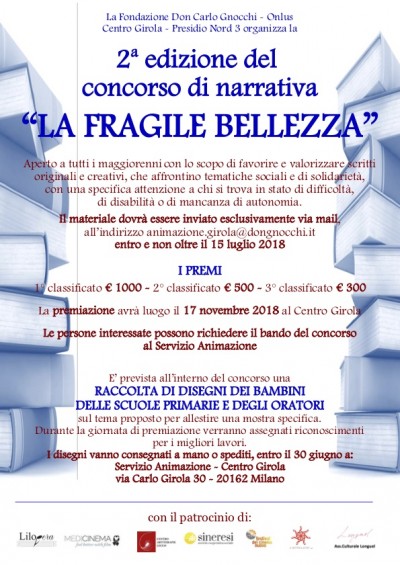 MediCinema Italia - Concorso letterario La fragile bellezza