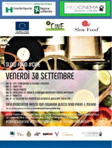 Cine Slow Food Medicinema programma 30 settembre