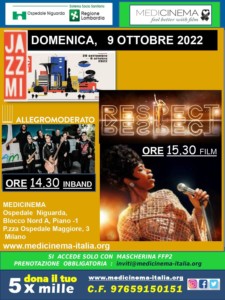 JAZZMI2022 locandina MediCinema Italia