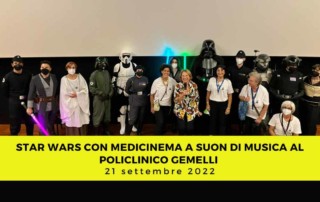 musica star wars con medicinema al policlinico gemelli