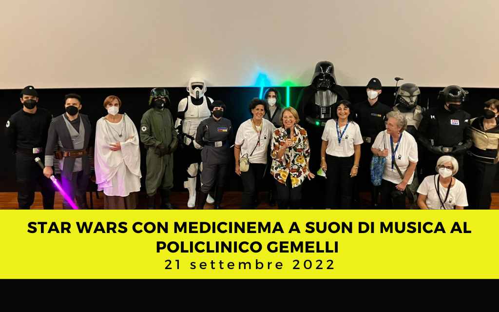 musica star wars con medicinema al policlinico gemelli