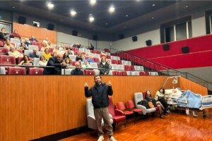 Alessandro Siani film Io e te dobbiamo parlare sala Medicinema Policlinico Gemelli 28 gennaio 2025.jpg